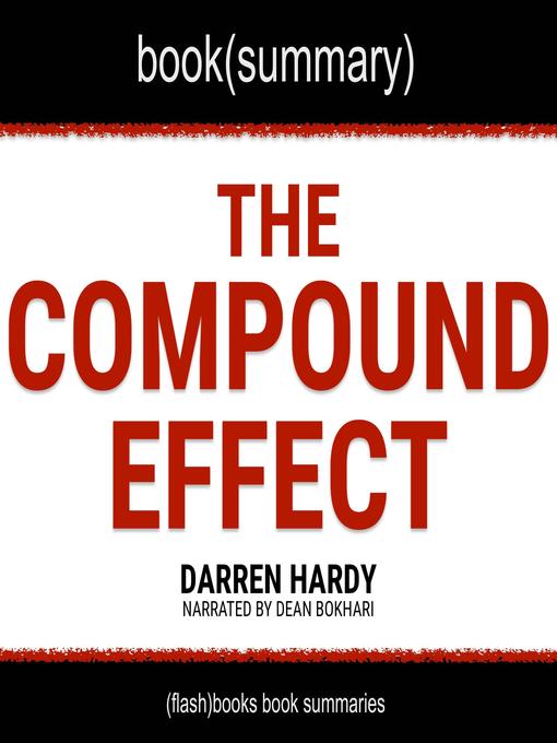 Cover image for The Compound Effect by Darren Hardy, Book Summary
